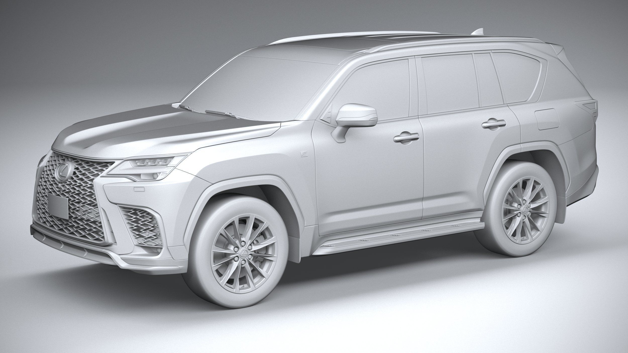 Lexus LX 600 US 2022 3D model_19