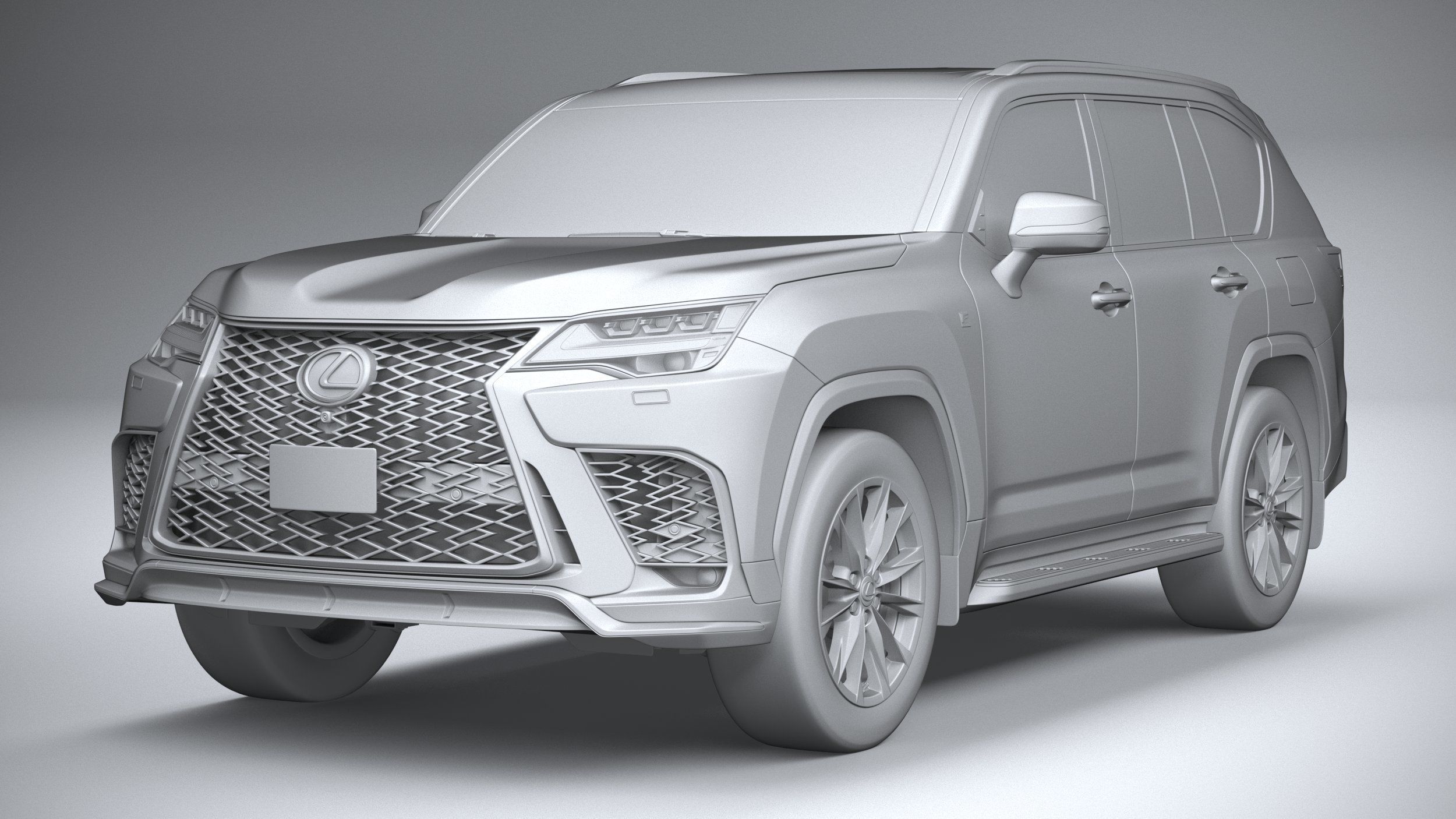 Lexus LX 600 US 2022 3D model_20