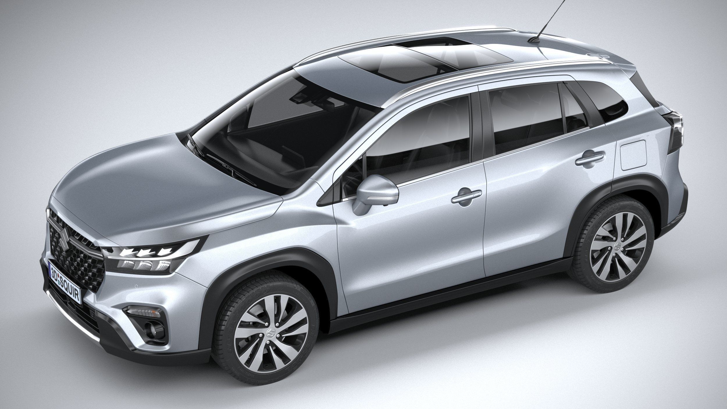 Suzuki S-Cross 2022 3D model_7