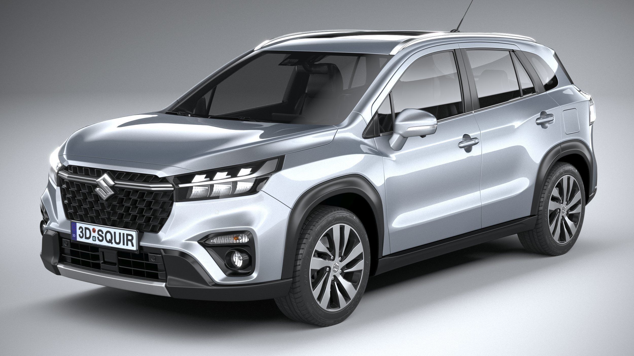 Suzuki S-Cross 2022 3D model_1