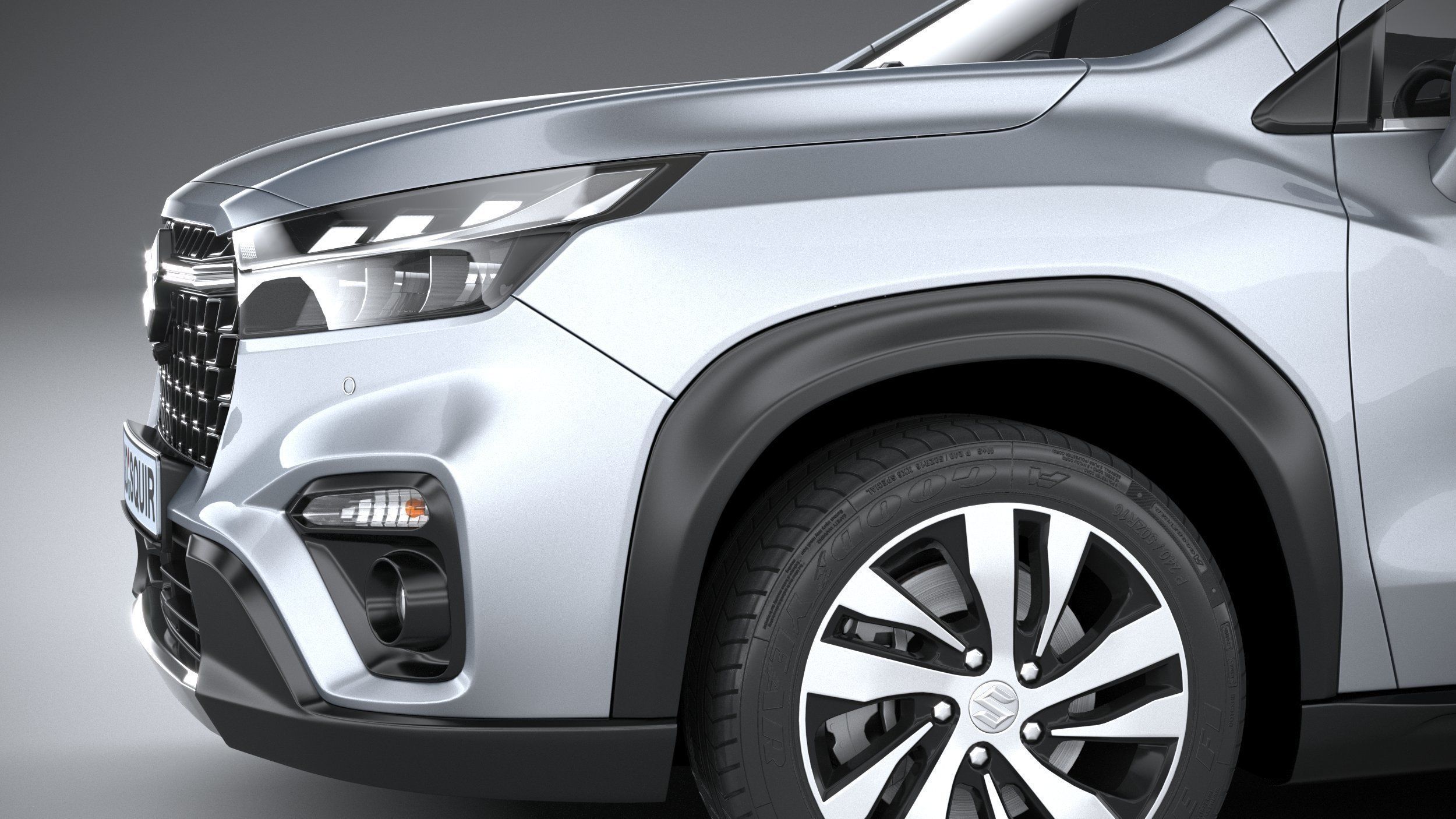 Suzuki S-Cross 2022 3D model_3