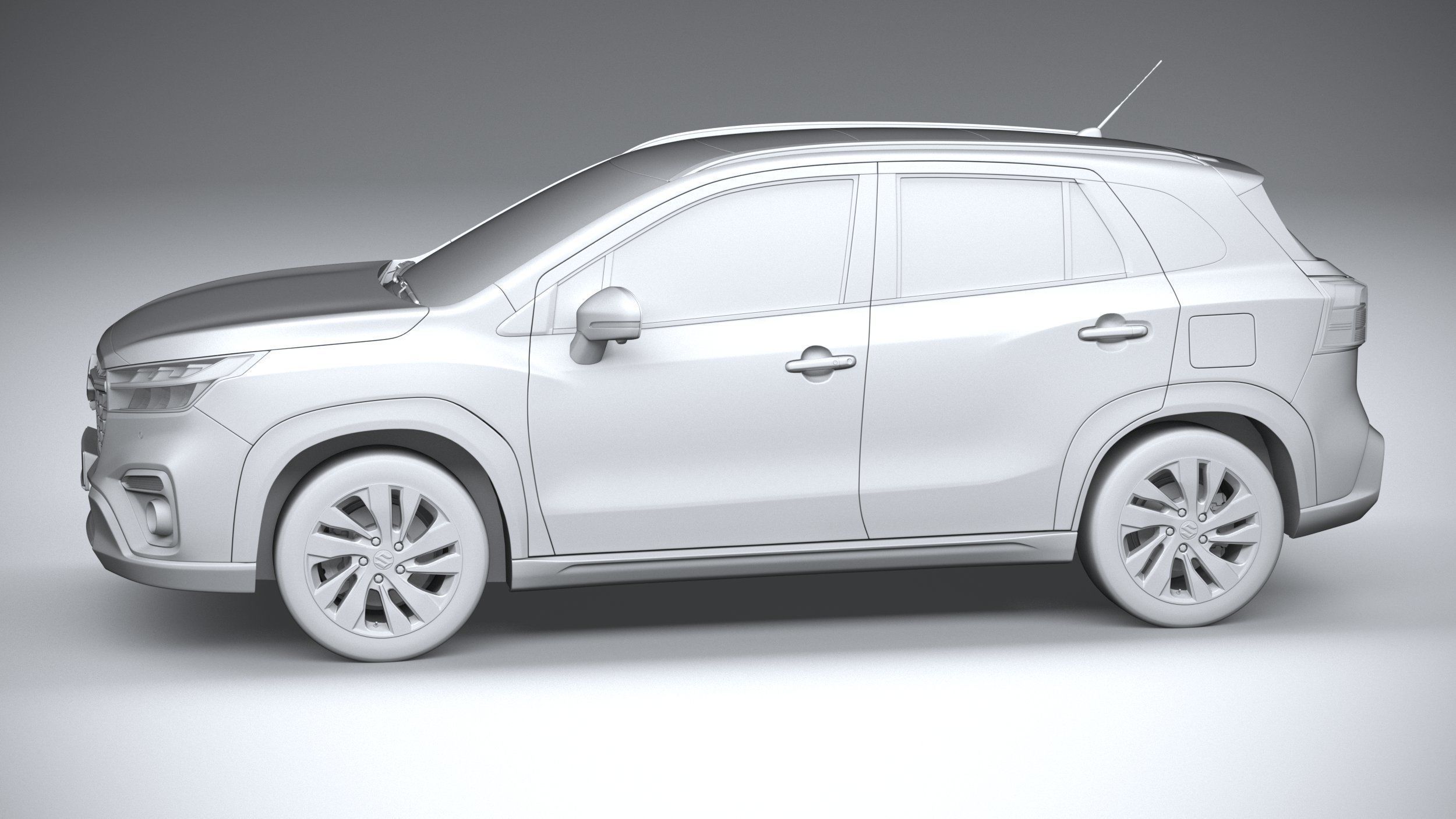 Suzuki S-Cross 2022 3D model_22
