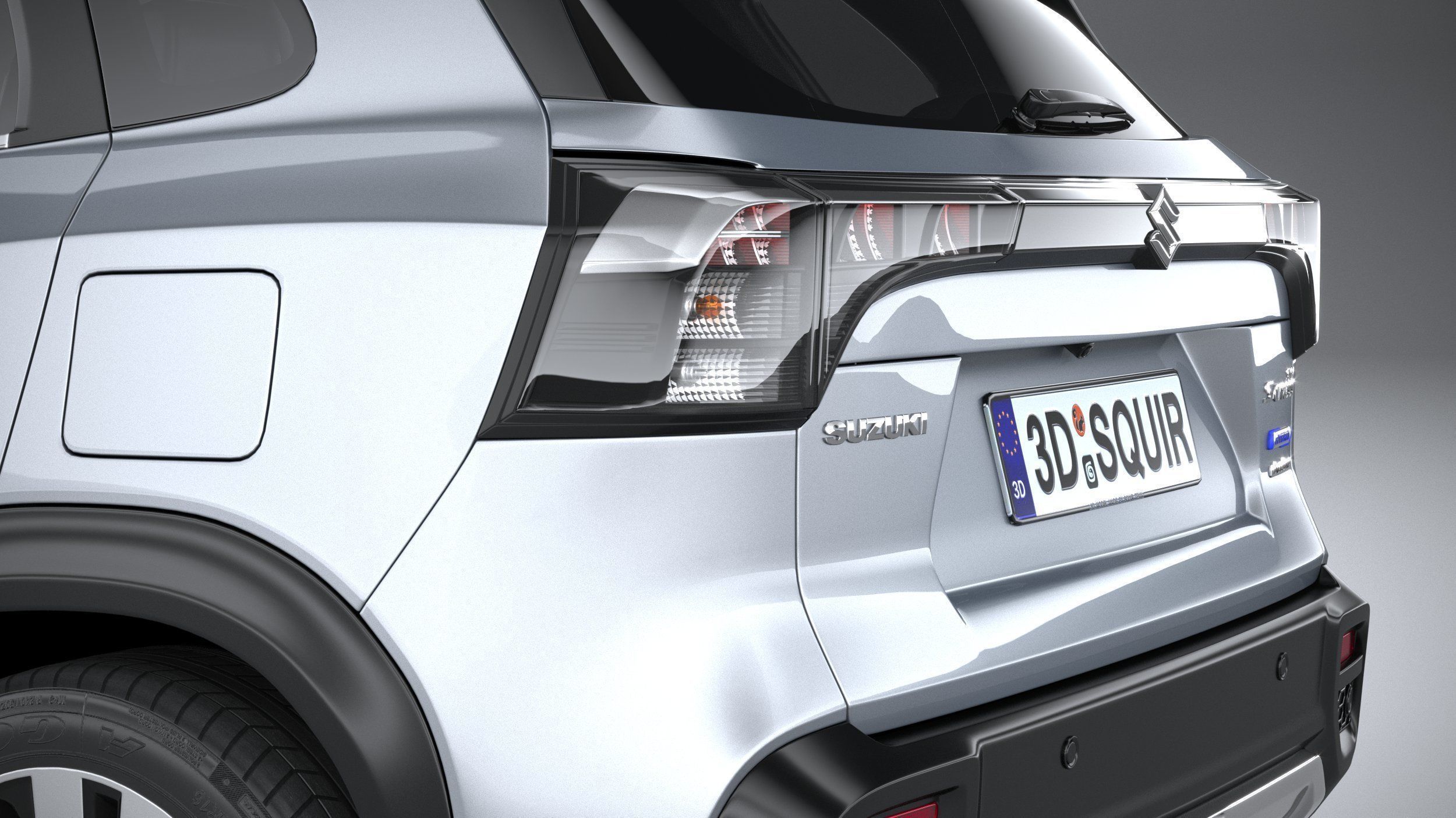 Suzuki S-Cross 2022 3D model_6