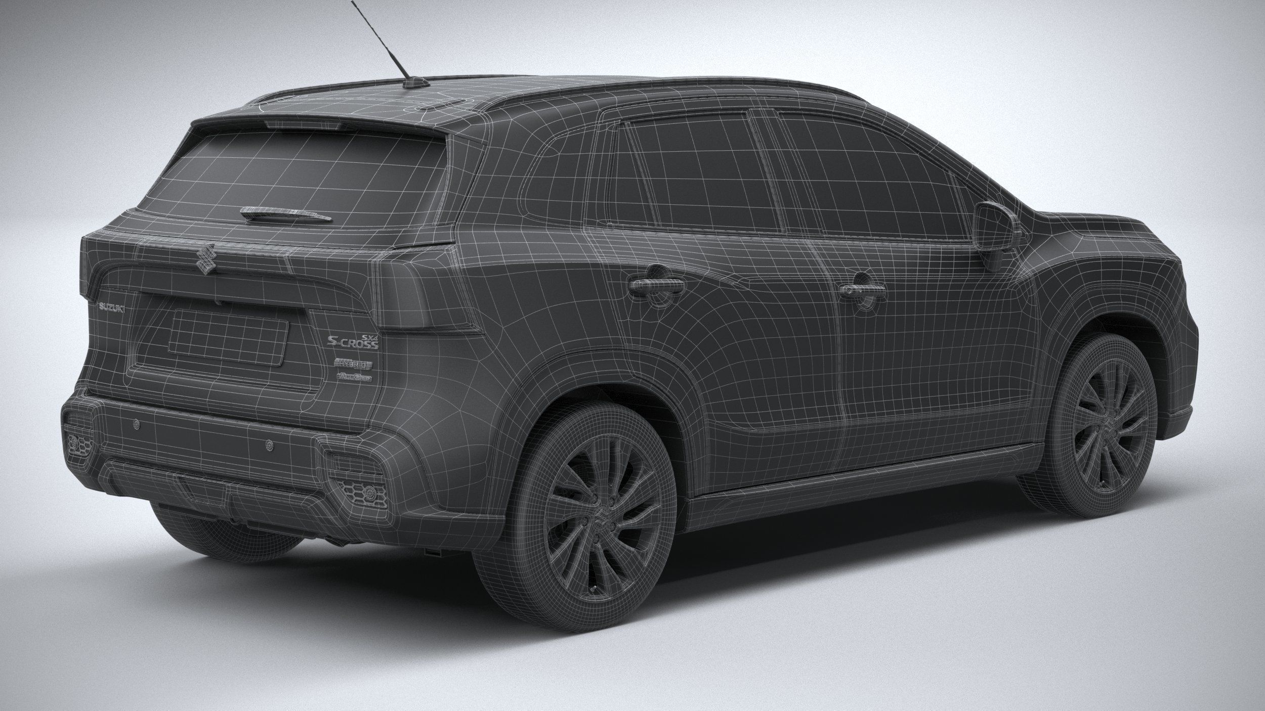 Suzuki S-Cross 2022 3D model_29