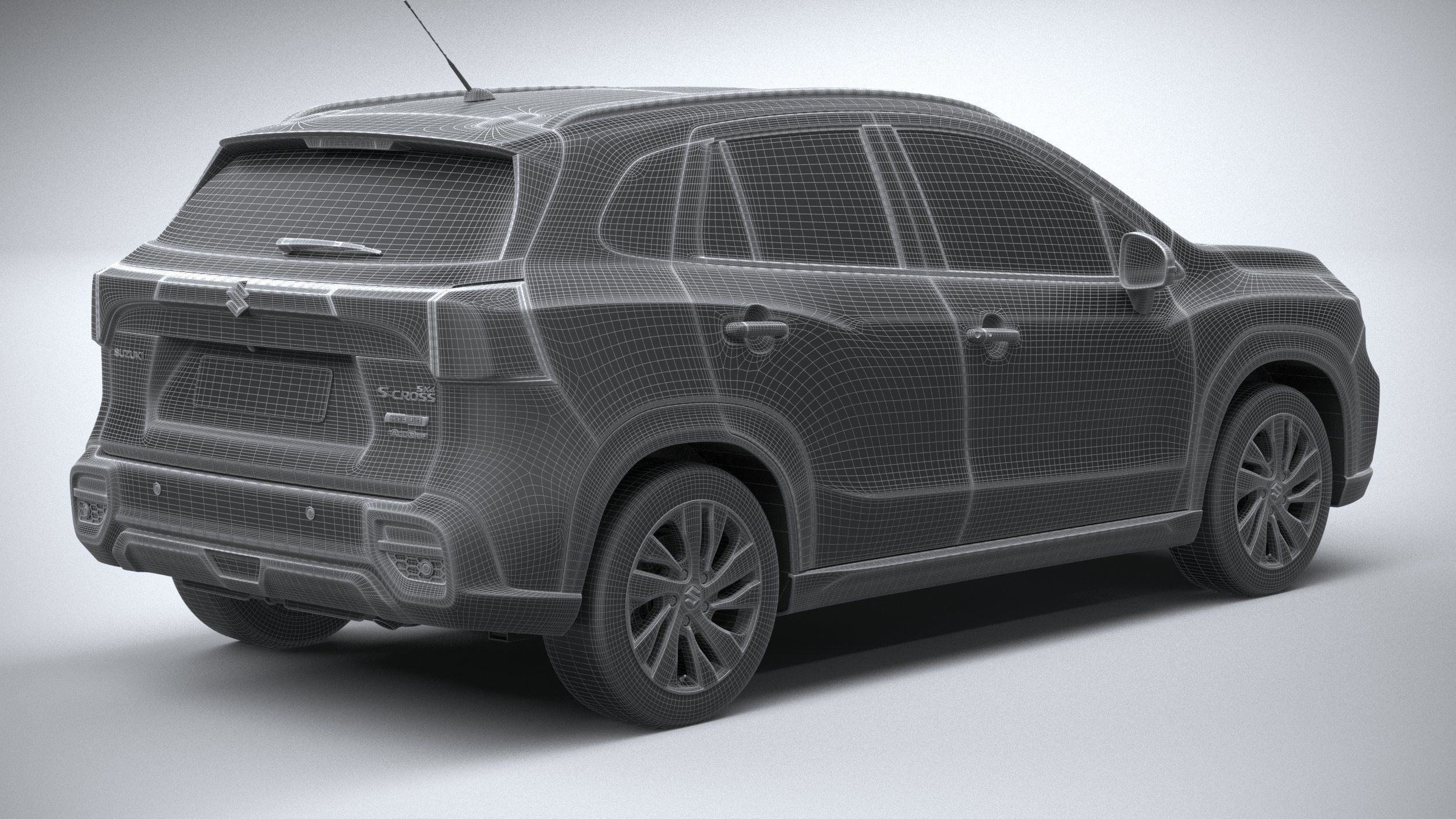 Suzuki S-Cross 2022 3D model_27