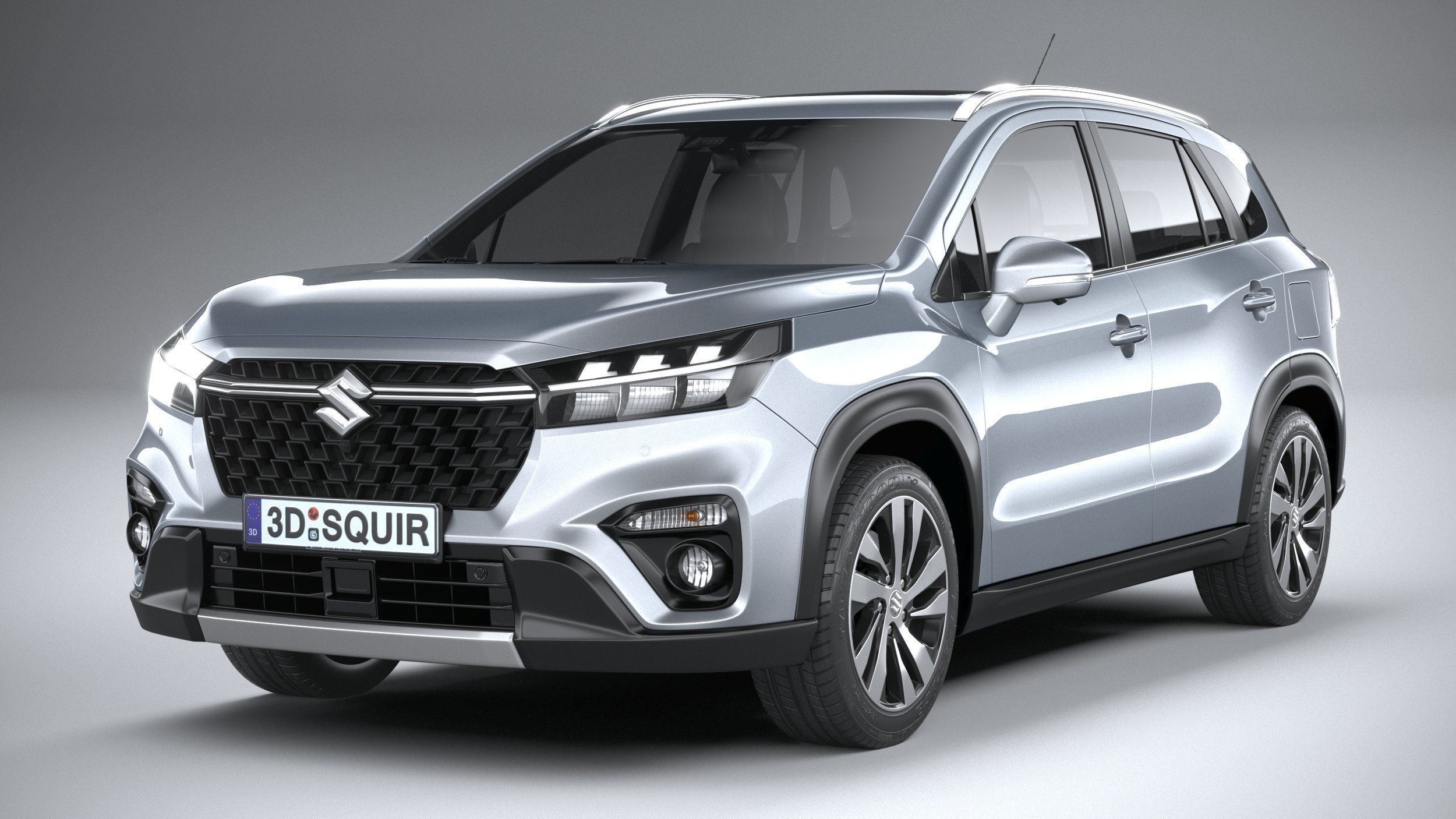 Suzuki S-Cross 2022 3D model_2