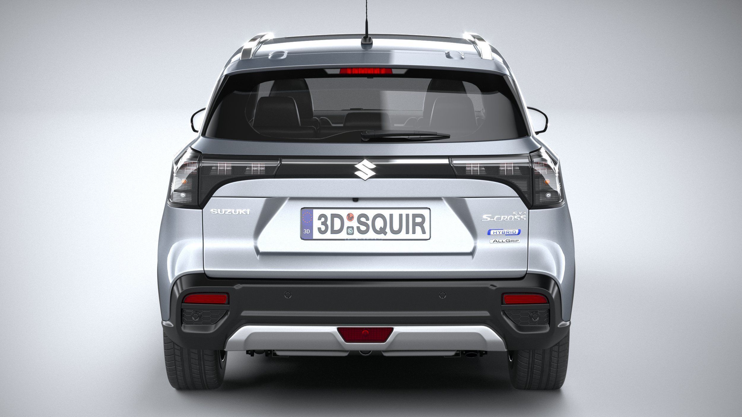 Suzuki S-Cross 2022 3D model_4