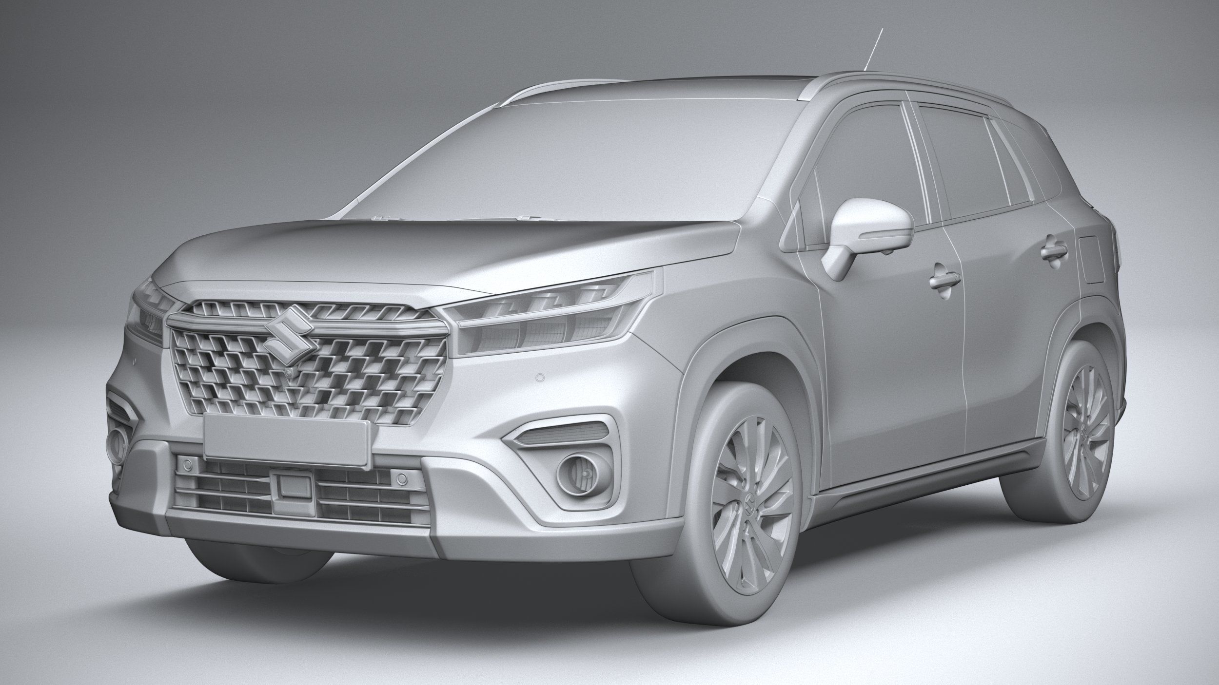 Suzuki S-Cross 2022 3D model_20