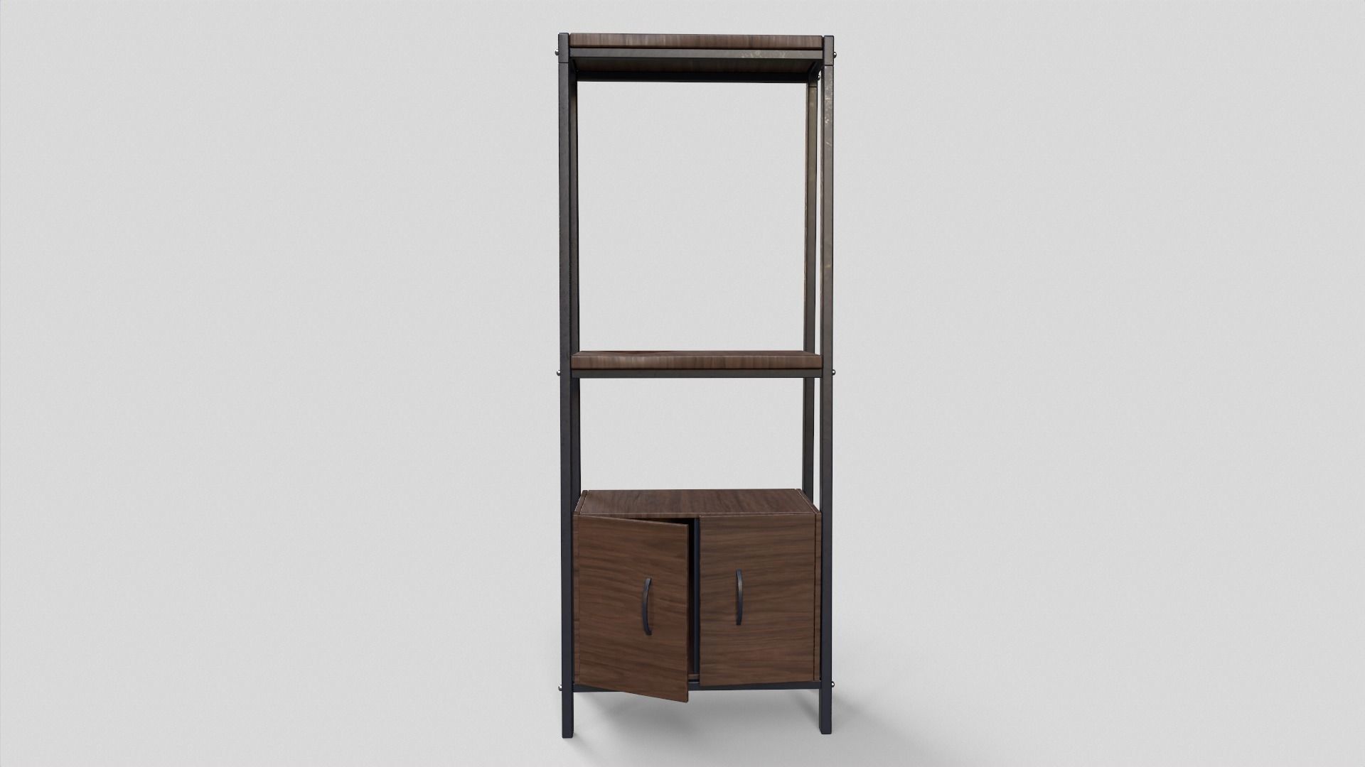 Home Furniture Low-poly 3D model_6