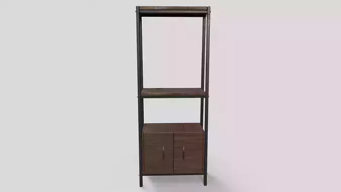 Home Furniture Low-poly 3D model
