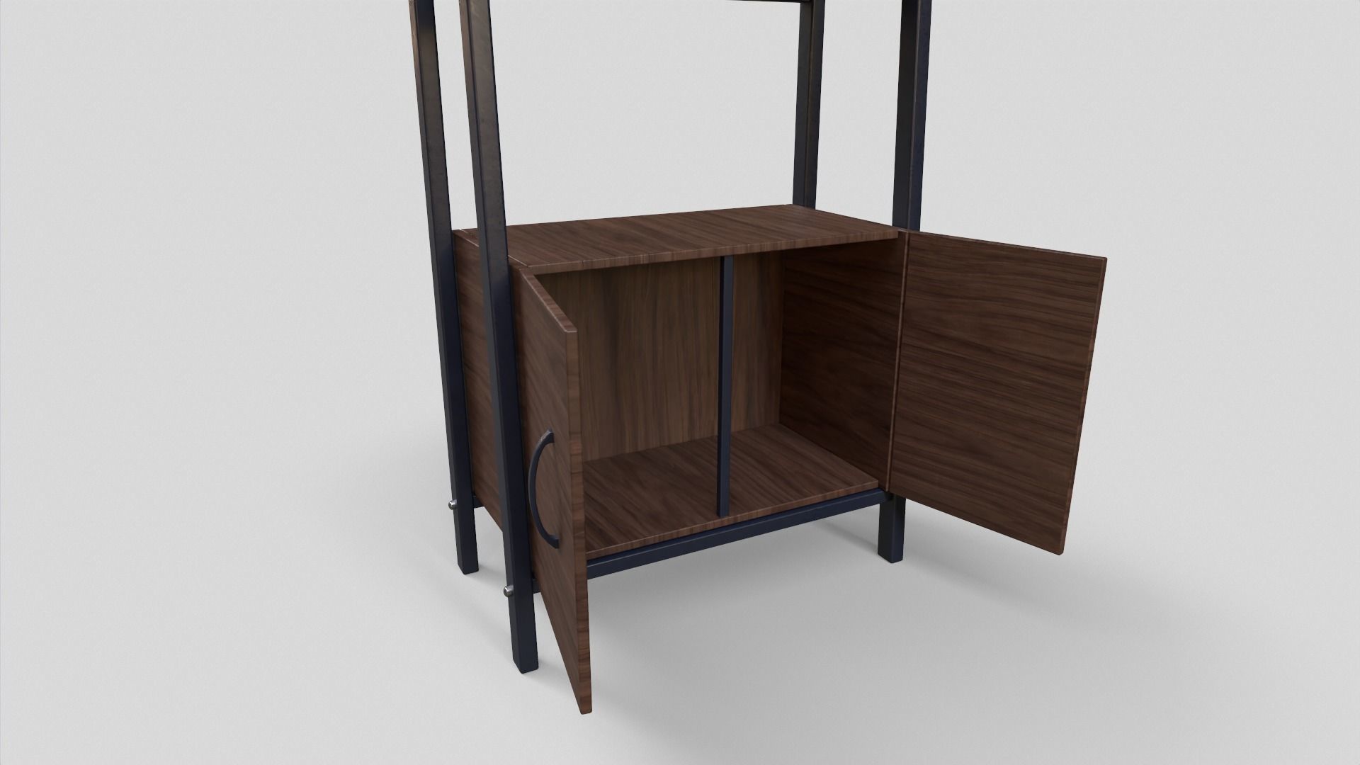 Home Furniture Low-poly 3D model_5