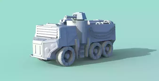 armored car 3D print model
