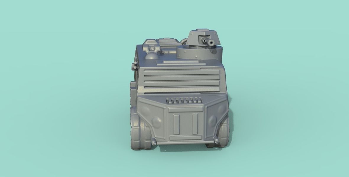 armored car 3D print model_1