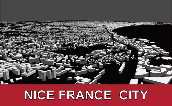 Nice France CITY BUILDINGS