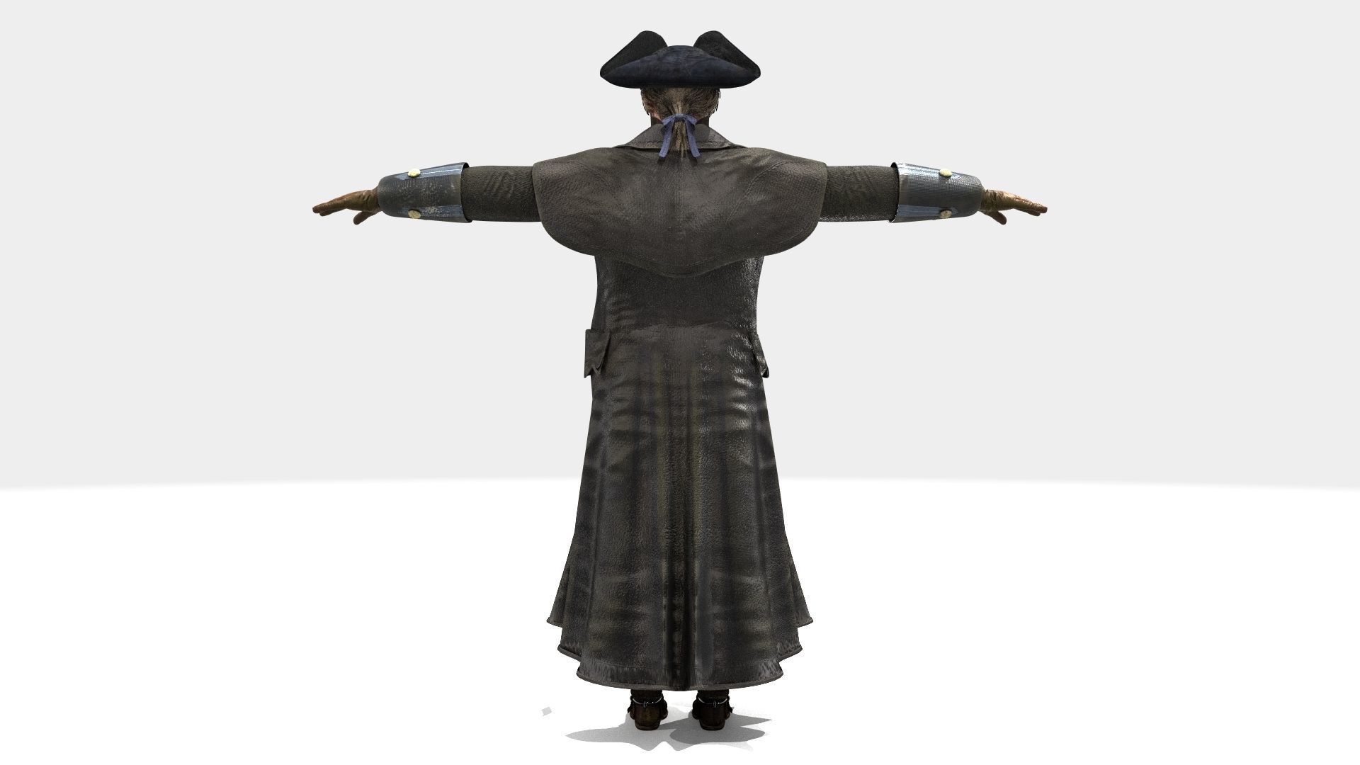 Highwayman - Rigged and Animated - Low Poly Low-poly 3D model_16