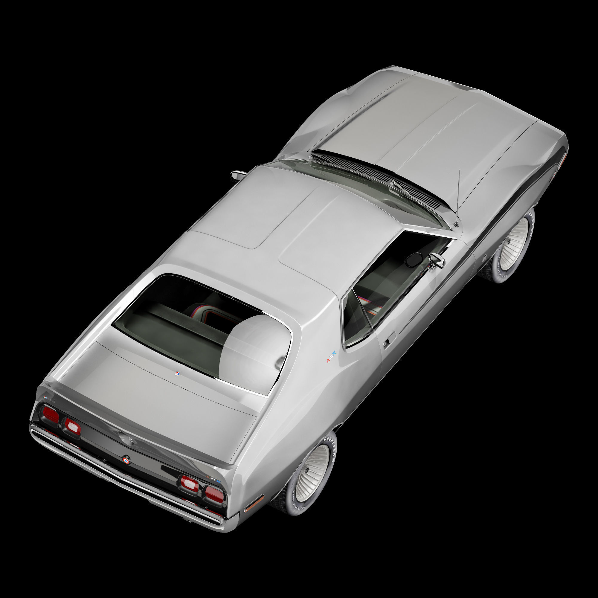 AMC AMX pierre cardin-1973 3D model_15