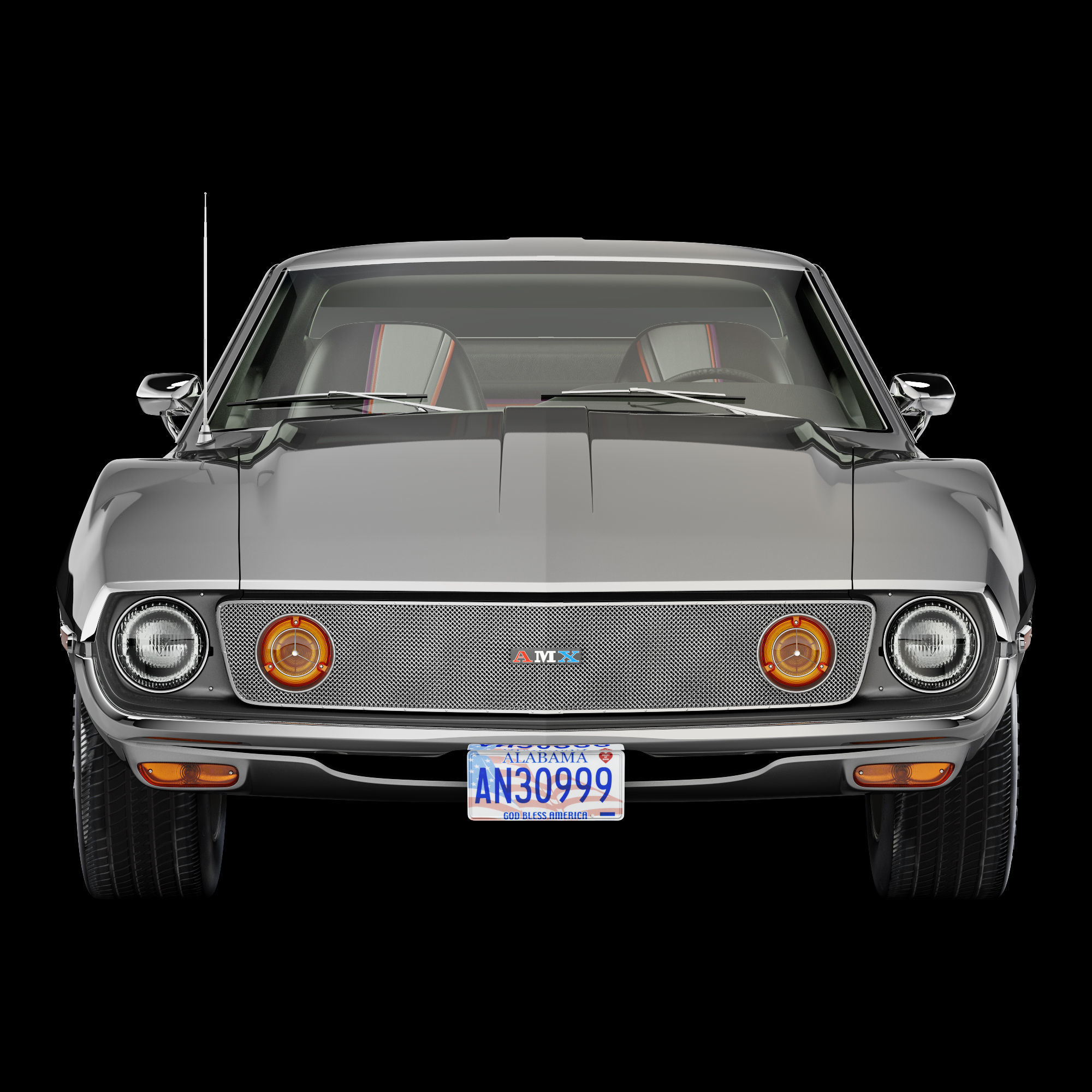 AMC AMX pierre cardin-1973 3D model_10