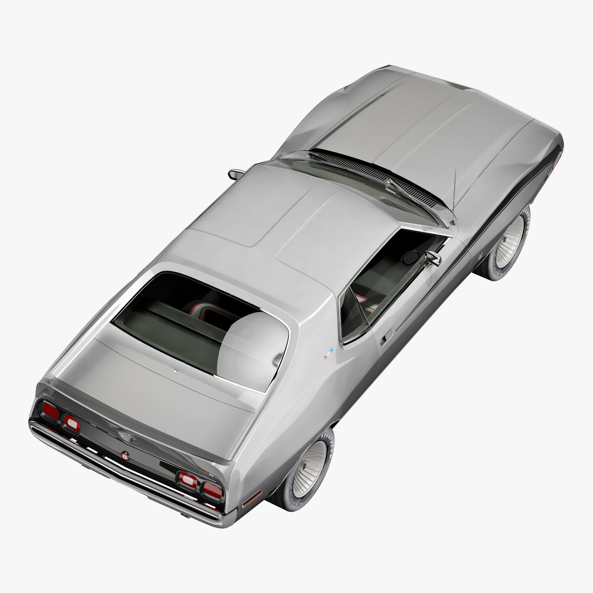 AMC AMX pierre cardin-1973 3D model_7