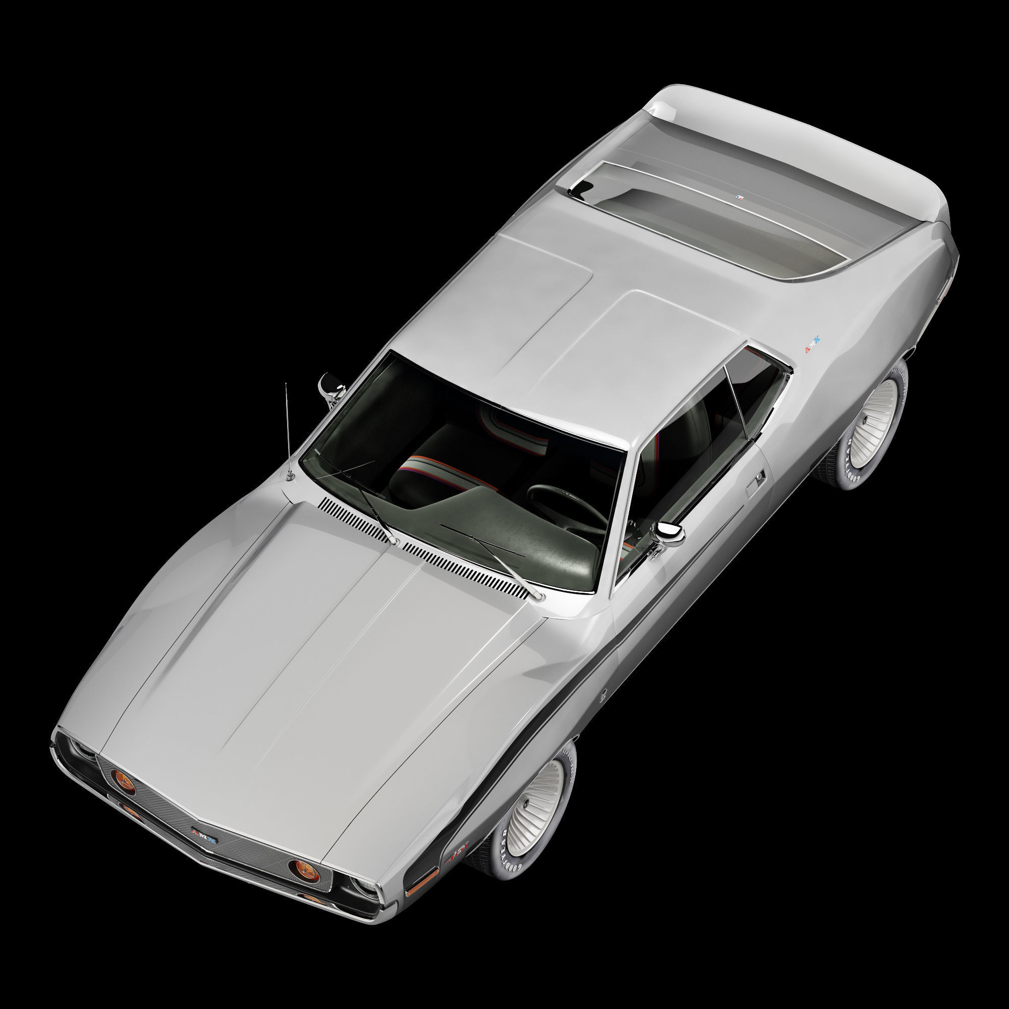AMC AMX pierre cardin-1973 3D model_14