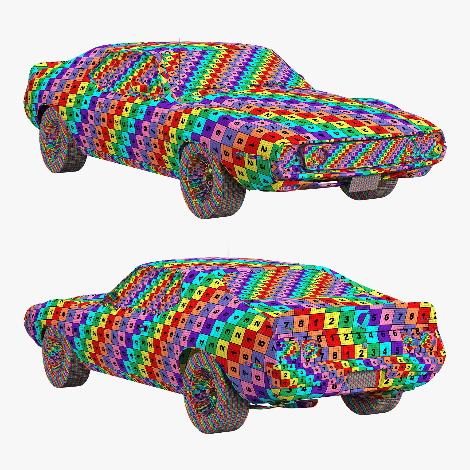 AMC AMX pierre cardin-1973 3D model_19