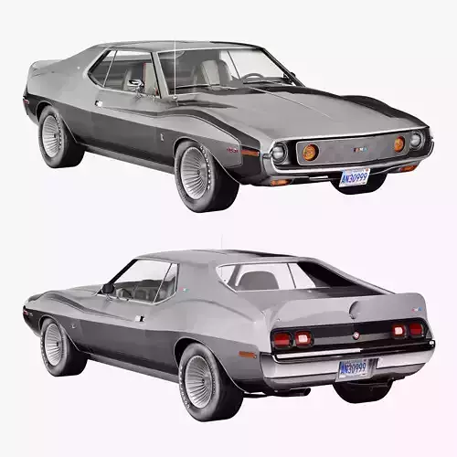 AMC AMX pierre cardin-1973 3D model