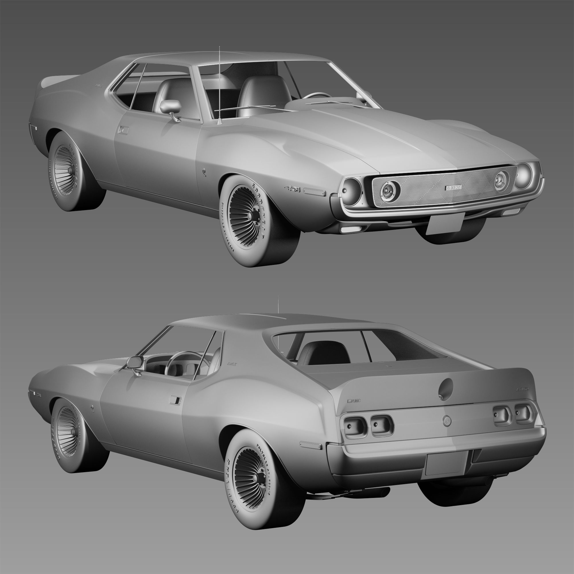 AMC AMX pierre cardin-1973 3D model_18