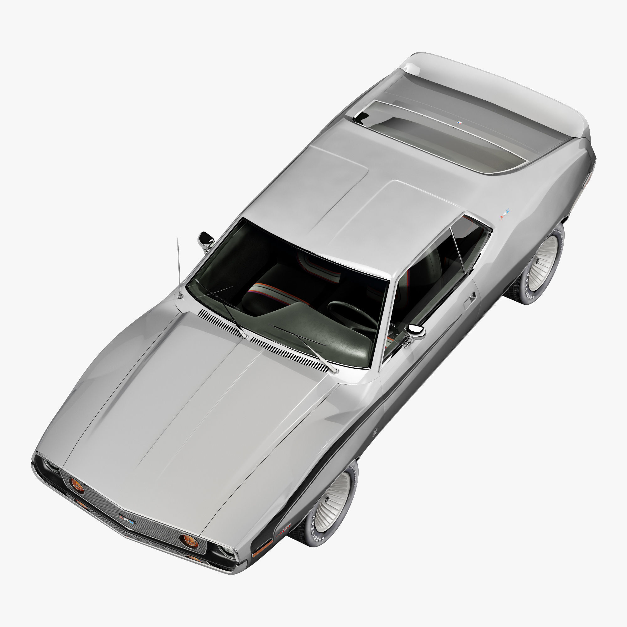 AMC AMX pierre cardin-1973 3D model_6