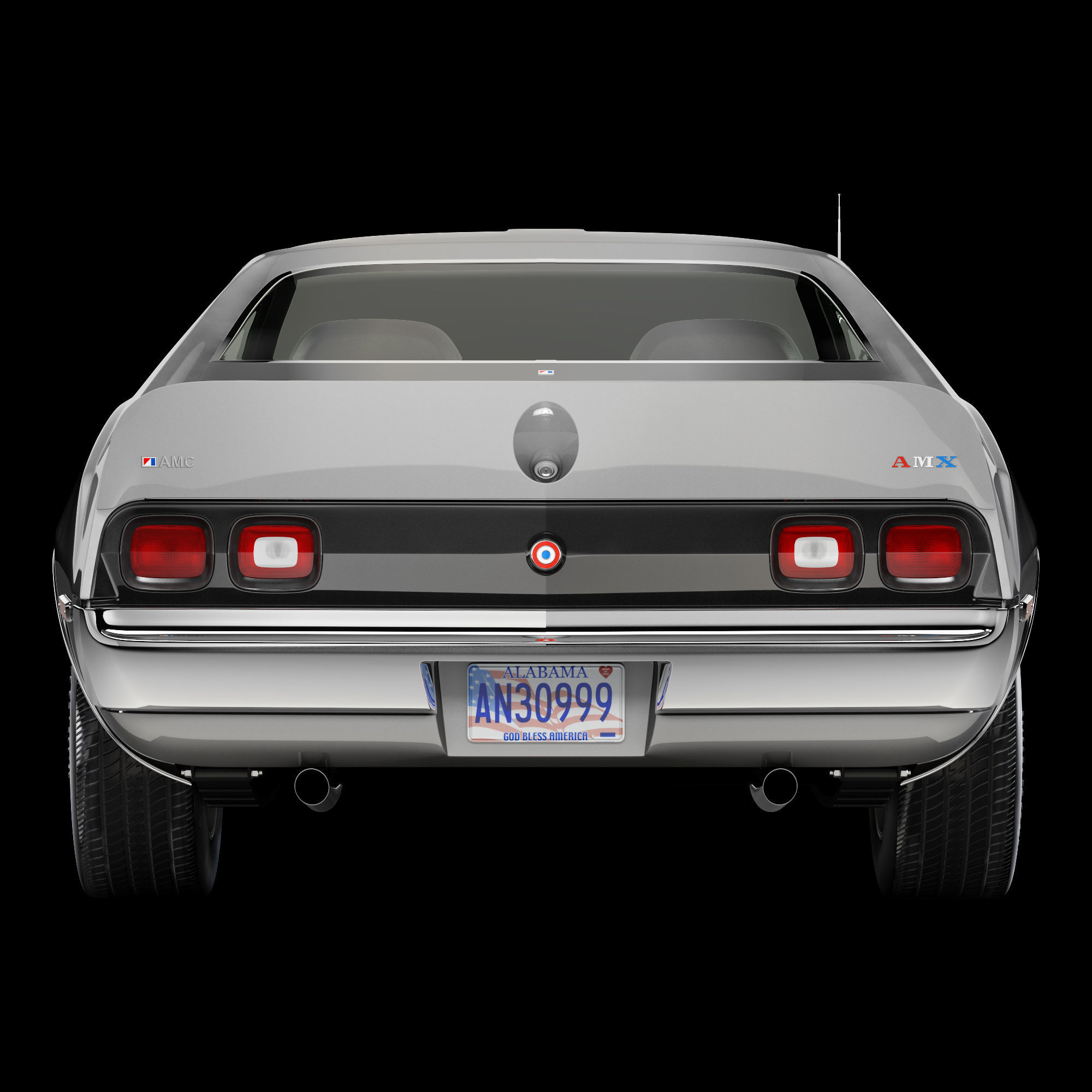 AMC AMX pierre cardin-1973 3D model_11