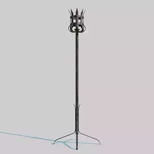 Standing Torch 3D model