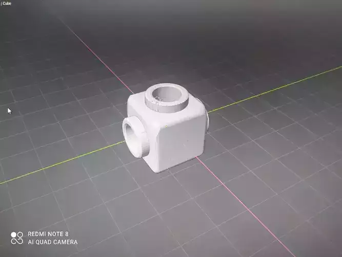 adapter for connecting pipes 3D print model