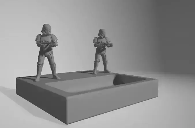 Stormtrooper Desk Tray