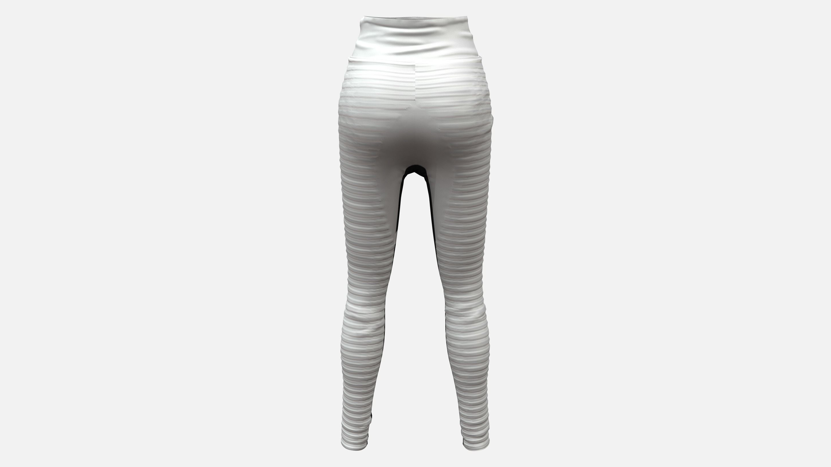 Future Pants Low-poly 3D model_5