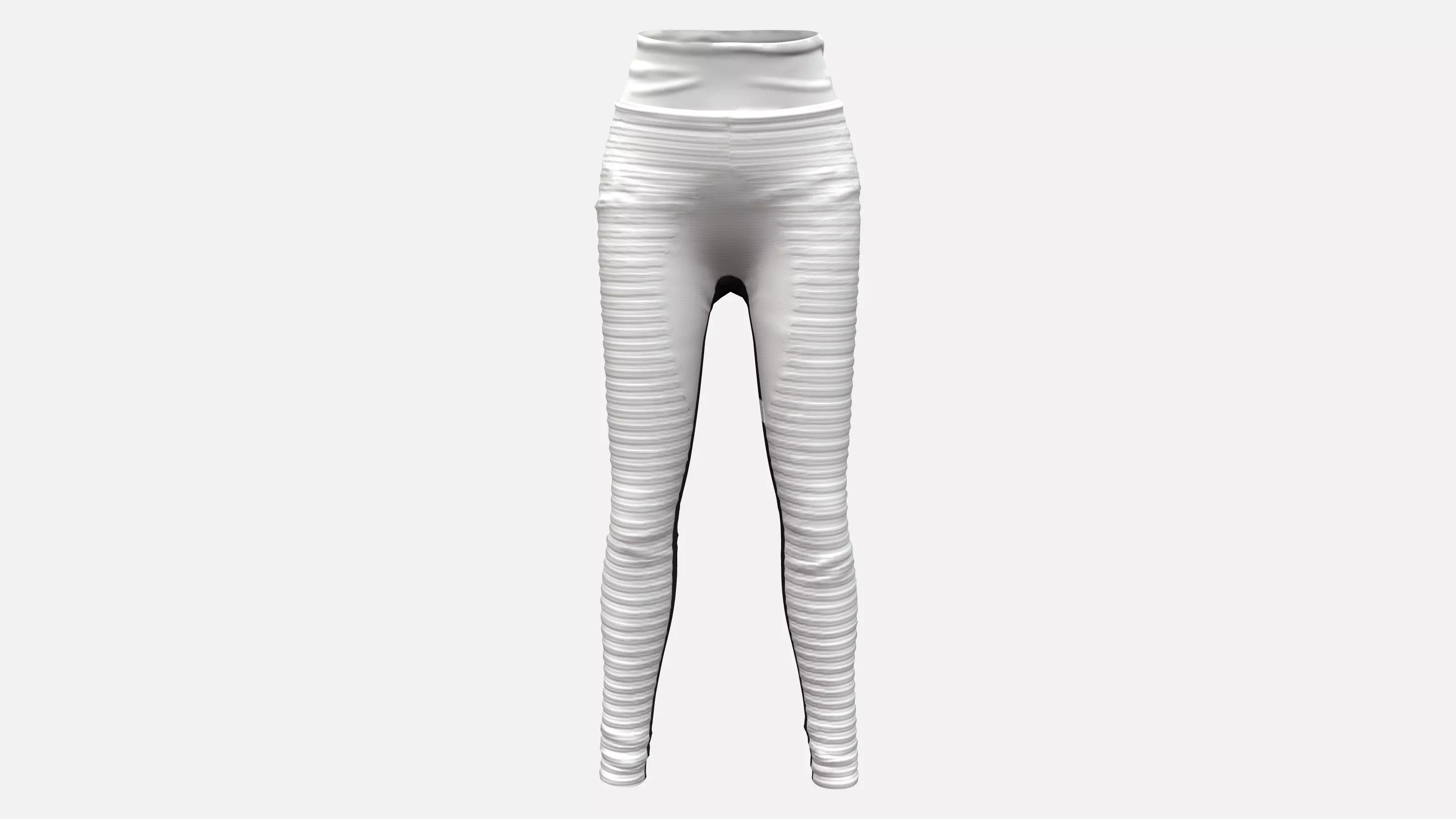 Future Pants Low-poly 3D model_0