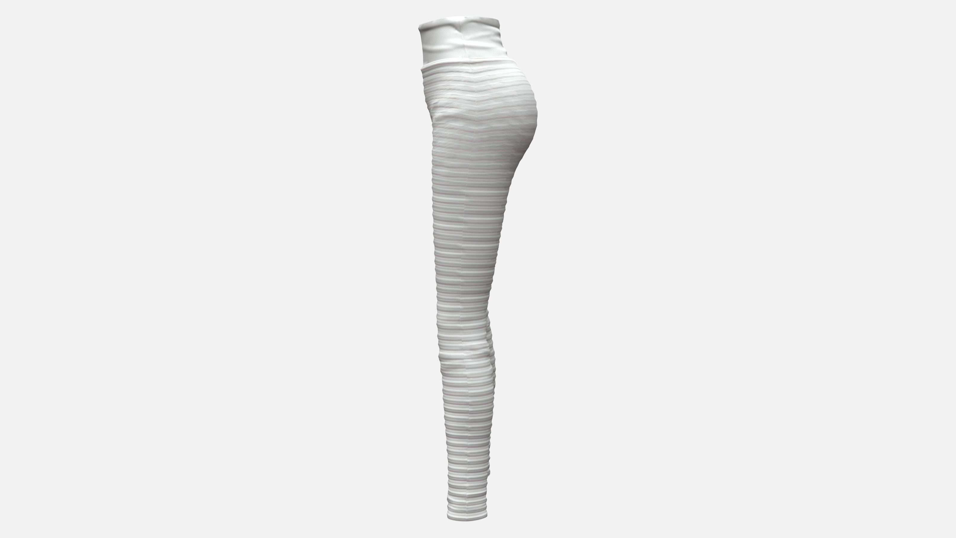 Future Pants Low-poly 3D model_3