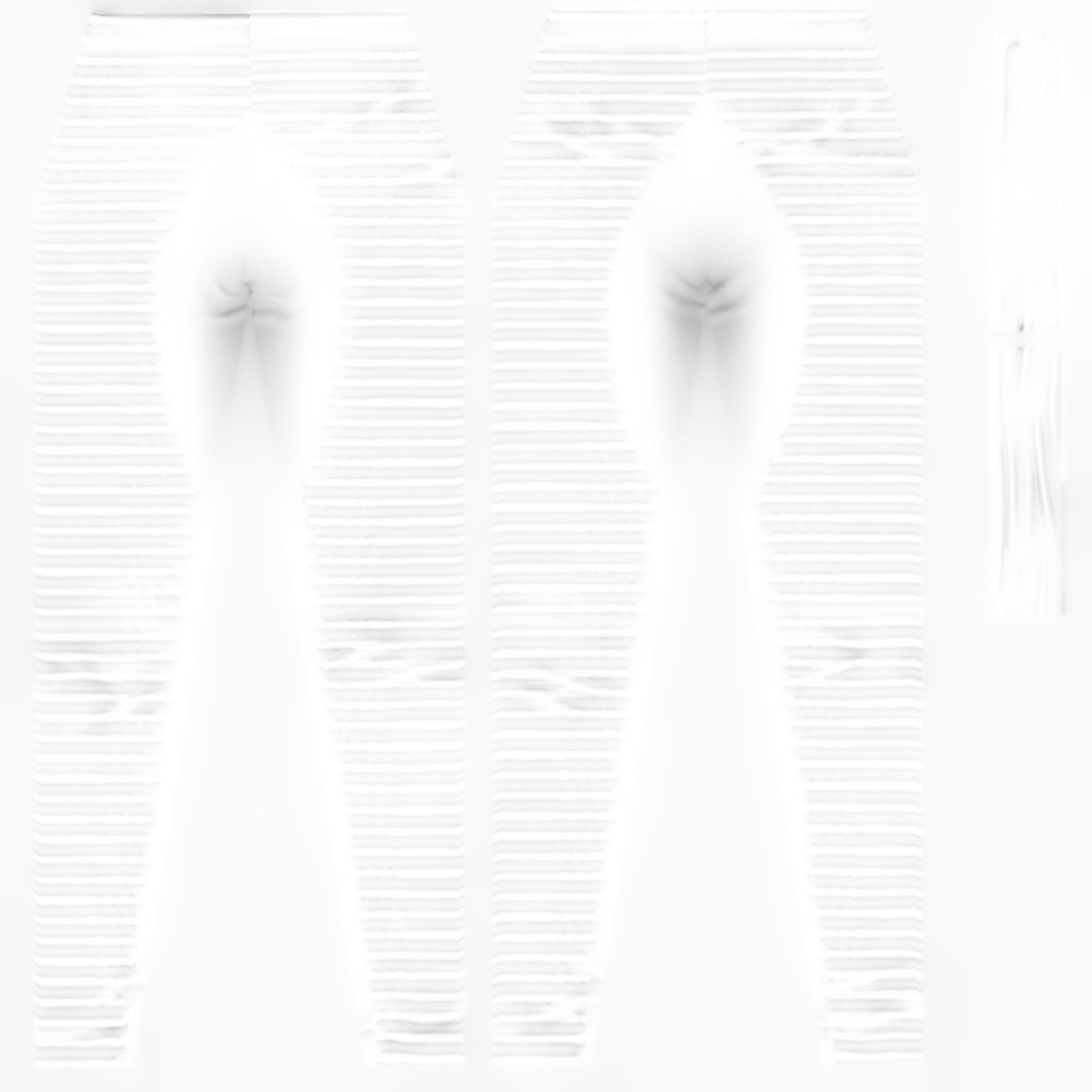 Future Pants Low-poly 3D model_12