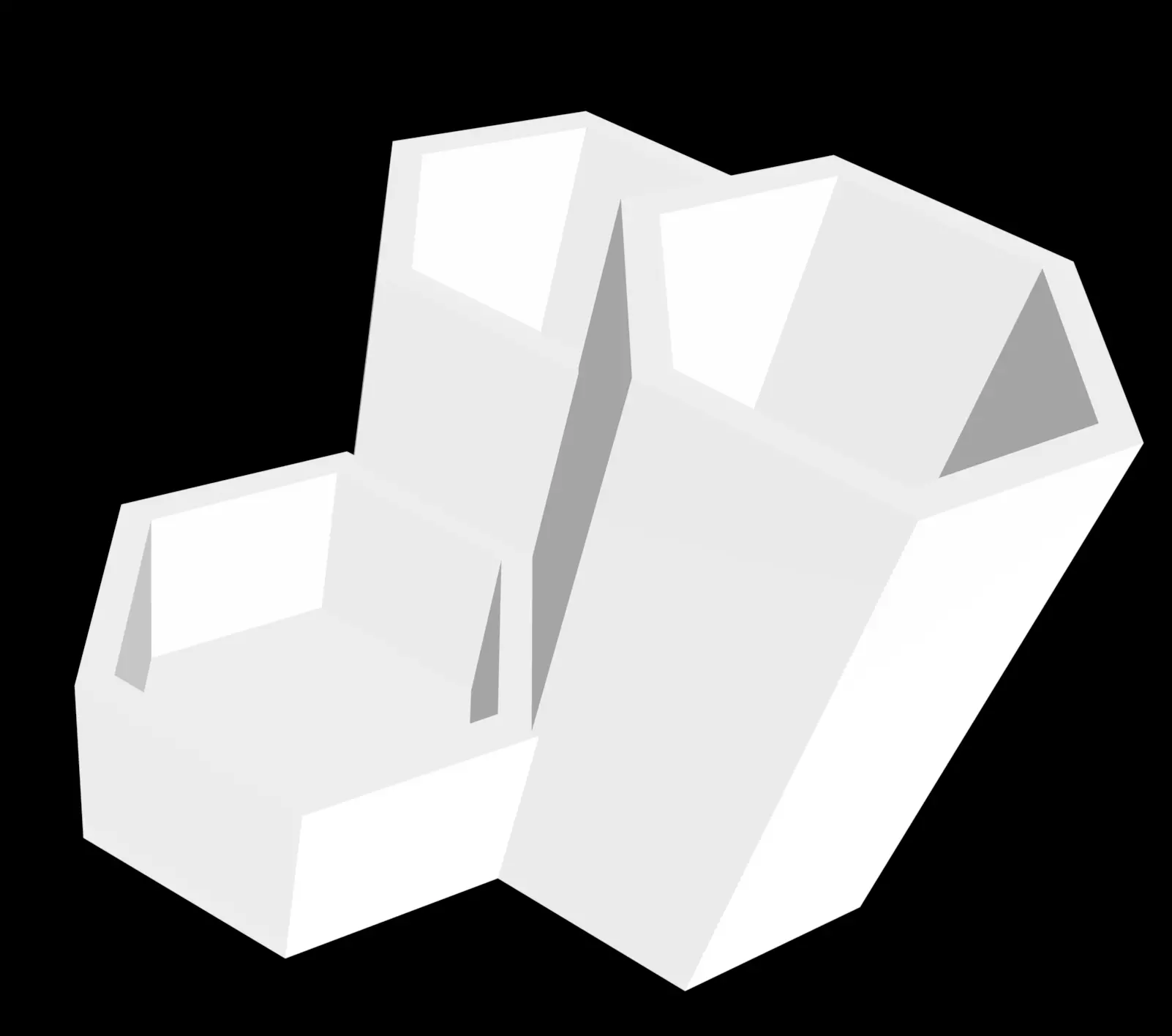 Hexagon Pencil Cup 3D print model