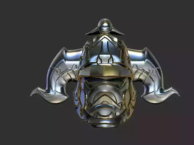 Final Fantasy Judge Gabranth helmet cosplay 3D print model