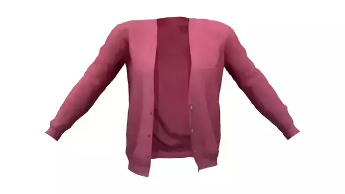 Ladies Cardigan Unbuttoned