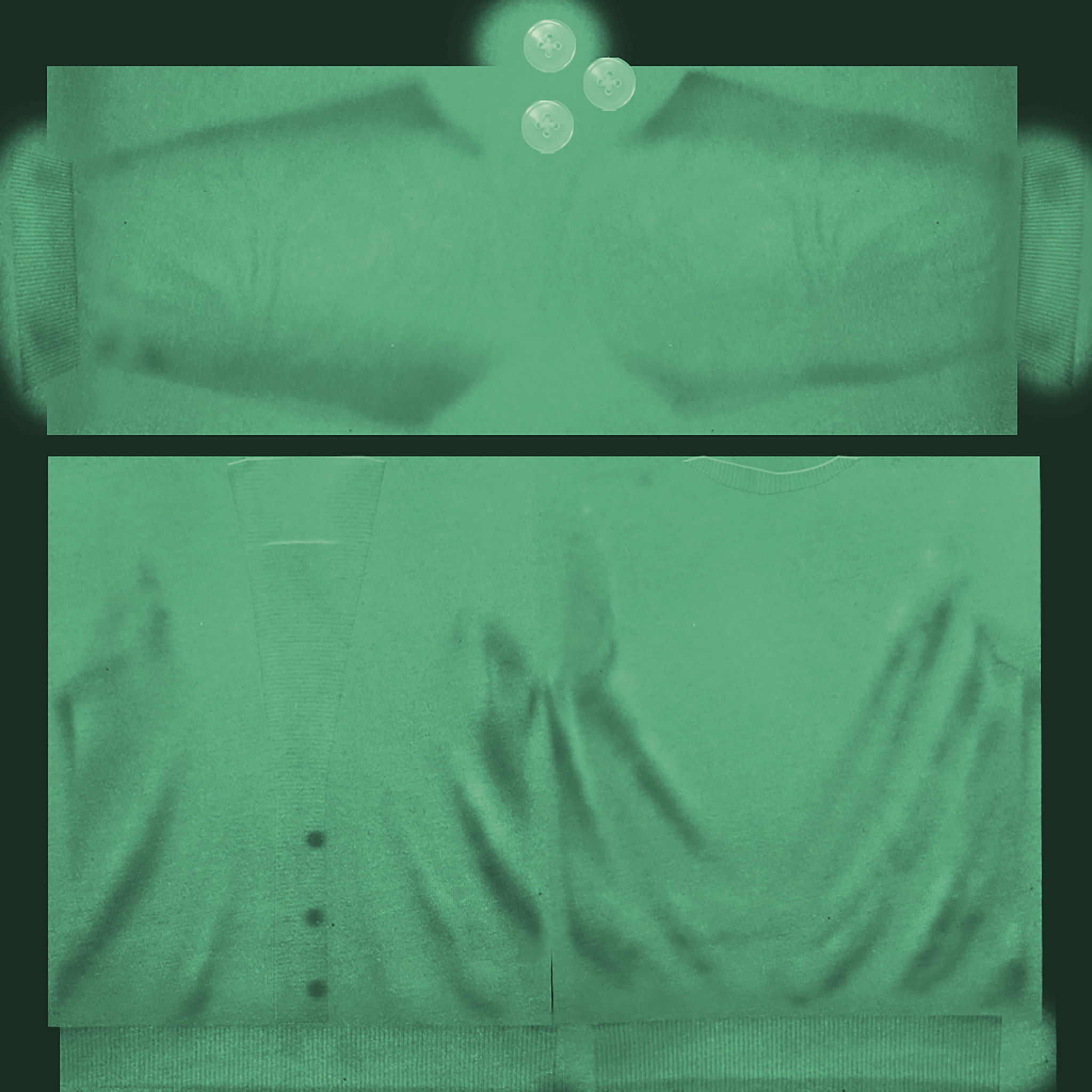 Ladies Cardigan Unbuttoned Low-poly 3D model_15