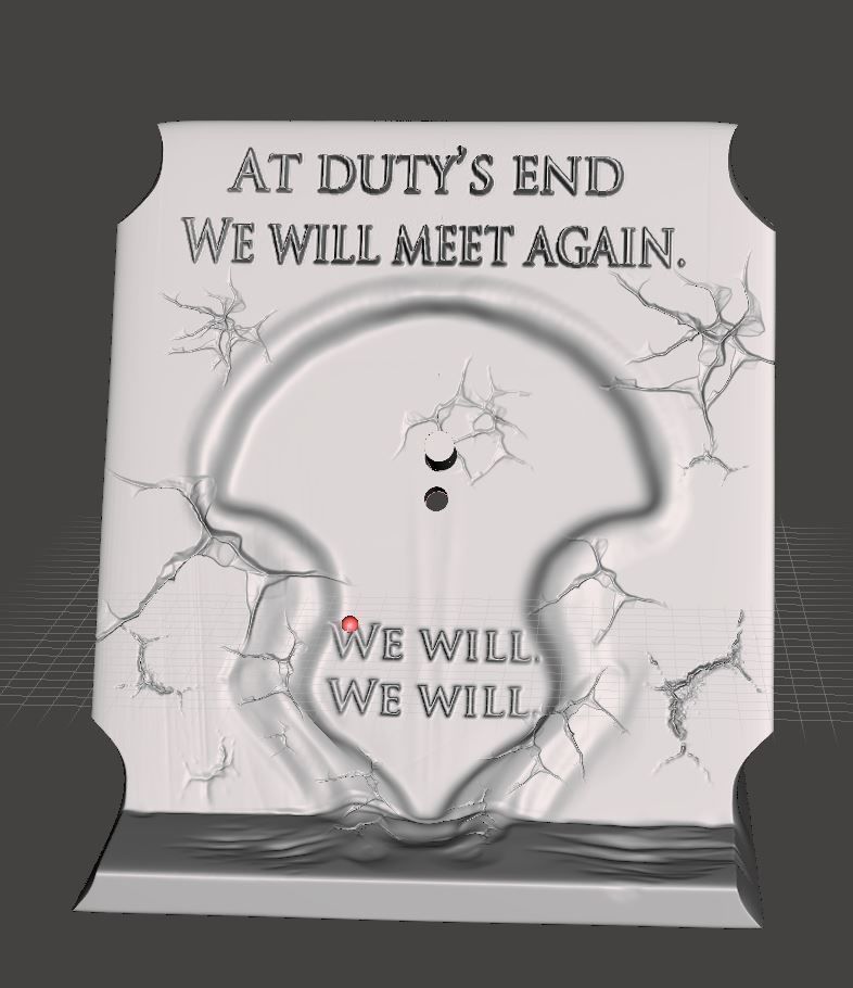 FINAL FANTASY XIV Azem Crystal and holder 3D print model_1