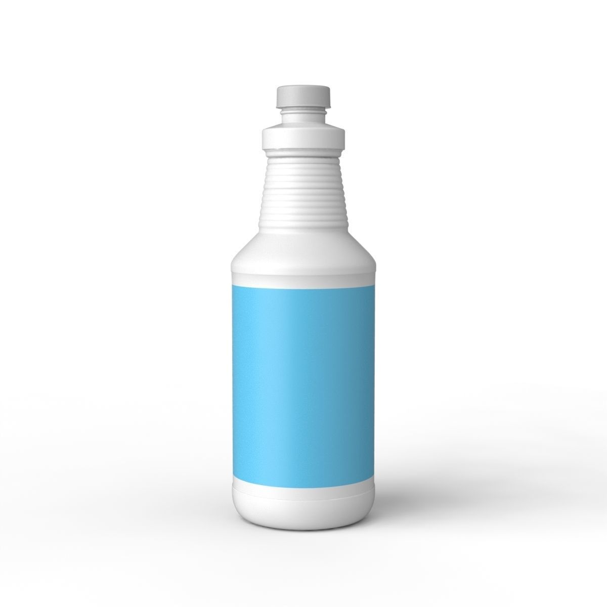 Disinfectant Bottle 3D model_2