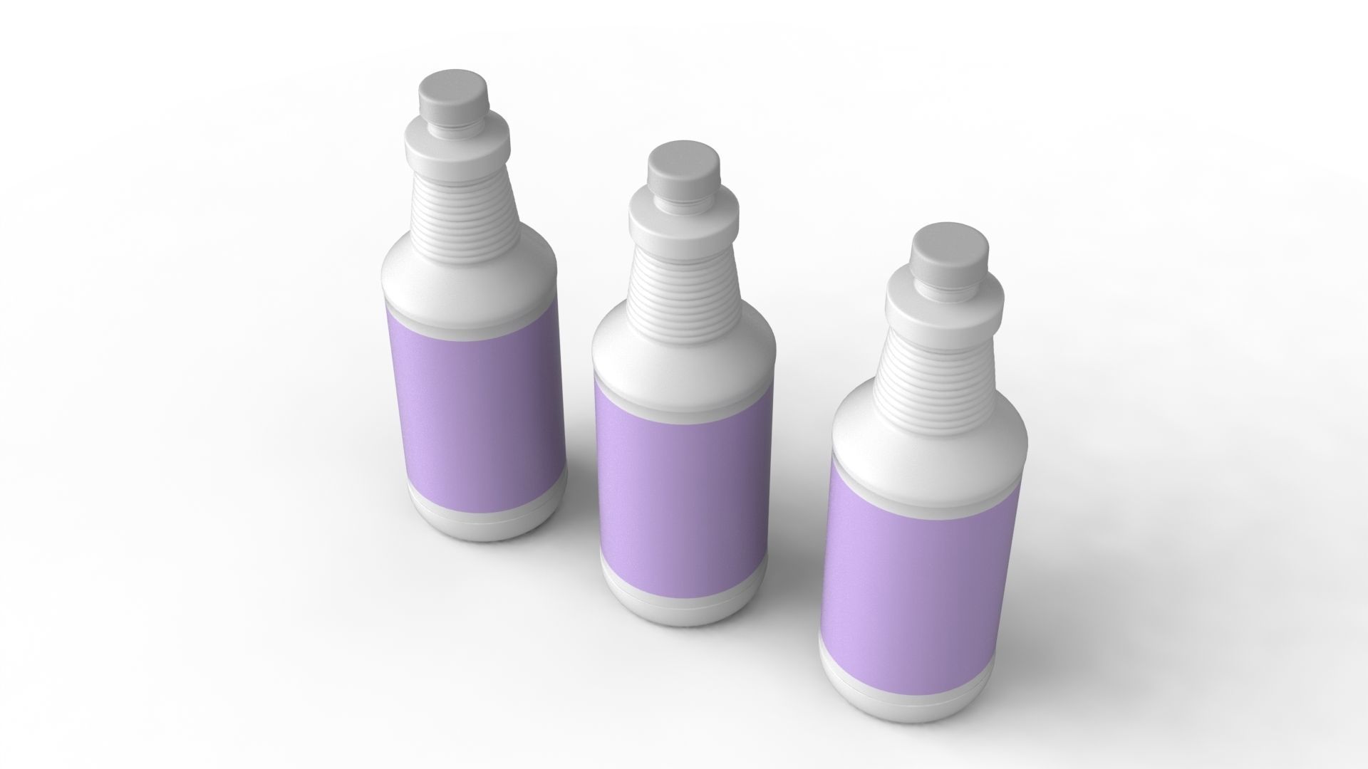 Disinfectant Bottle 3D model_1