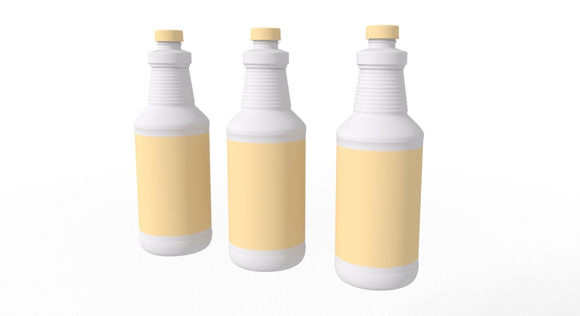 Disinfectant Bottle 3D model_5