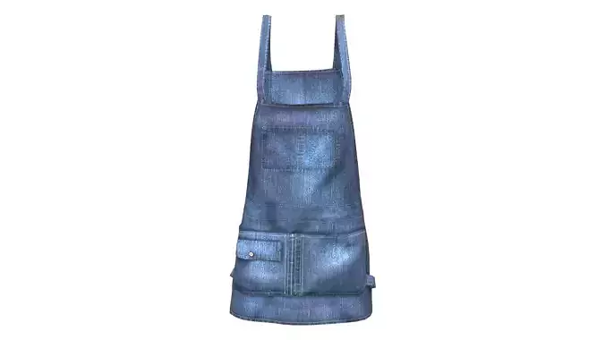 Ladies Denim Dungarees With Brace Skirt