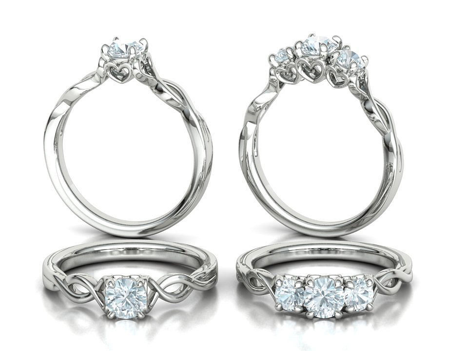 Engagement Ring Collection Half Carat Stones  _2