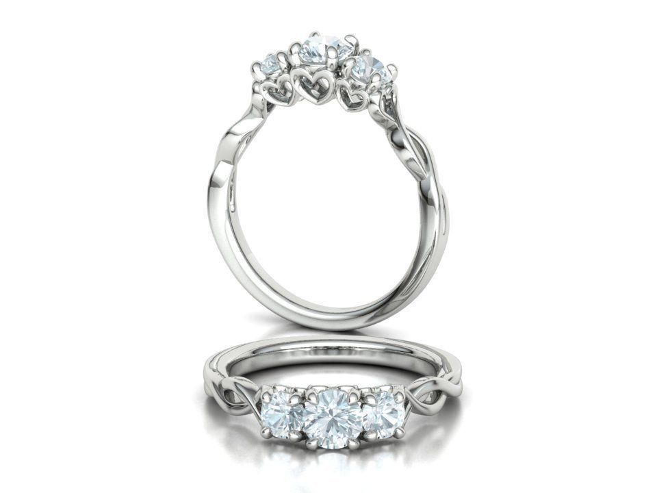 Engagement Ring Collection Half Carat Stones  _12