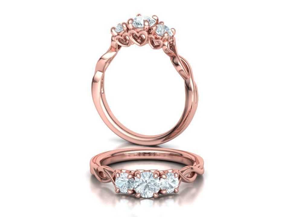 Engagement Ring Collection Half Carat Stones  _7