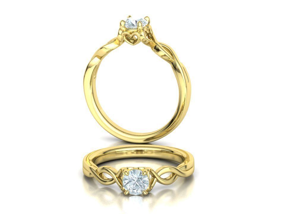 Engagement Ring Collection Half Carat Stones  _11