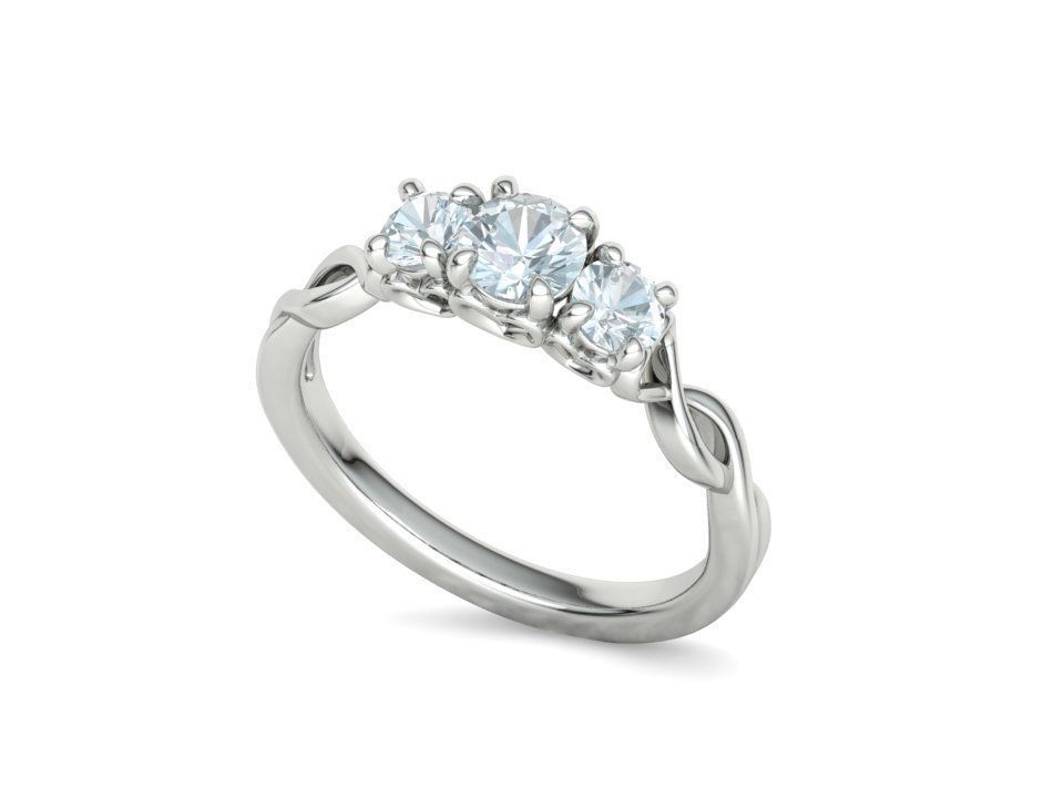 Engagement Ring Collection Half Carat Stones  _29