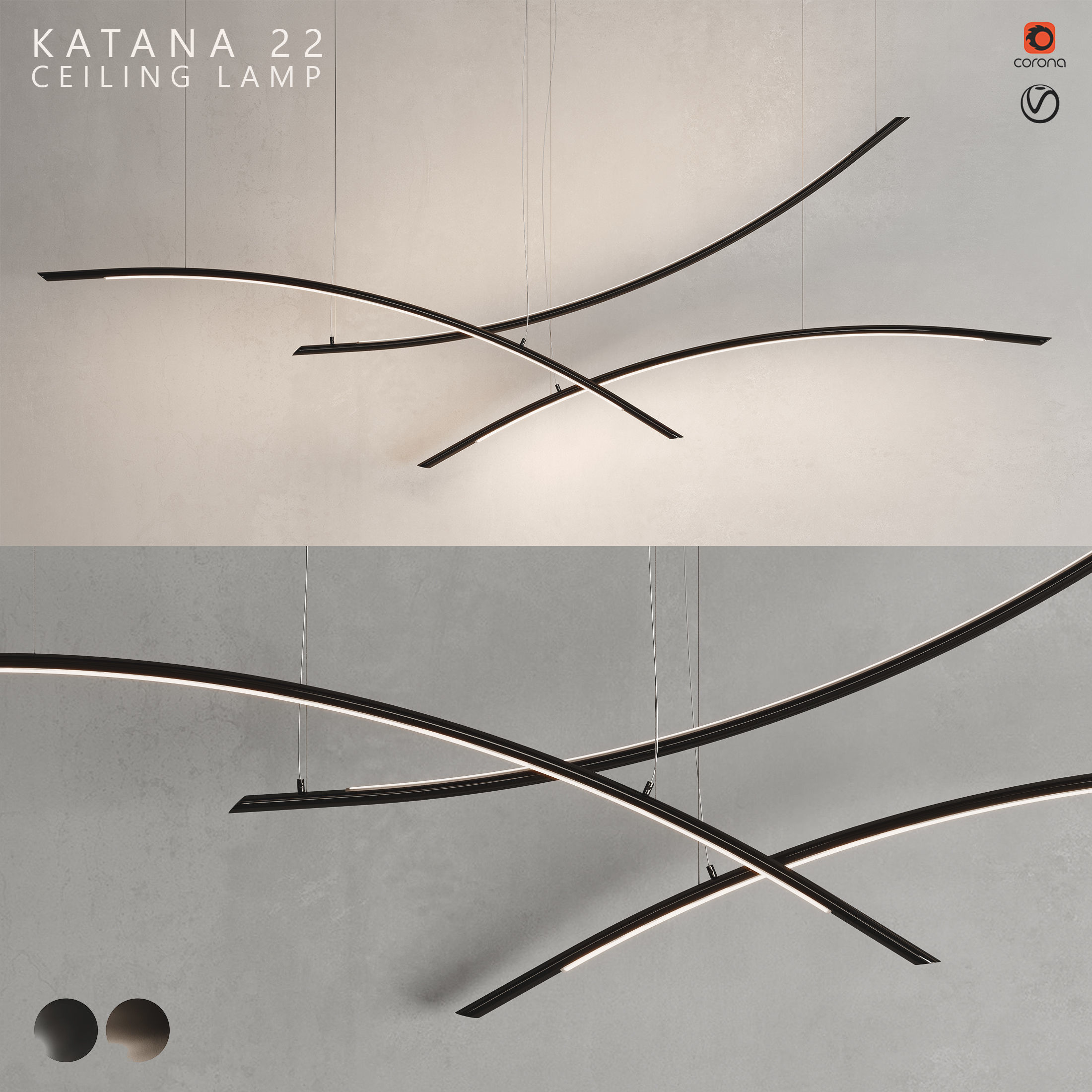 Cattelan Italia Katana Line 3D model_6